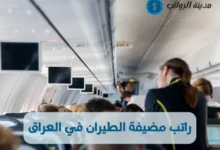 كم راتب مضيفة الطيران في العراق في الرحلات الداخلية مقابل الرحلات الدولية 2025؟