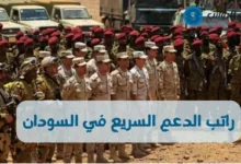 كم راتب الدعم السريع في السودان والمزايا غير المالية 2025؟