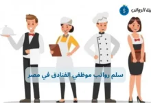سلم رواتب موظفي الفنادق في مصر وفرص الترقيات