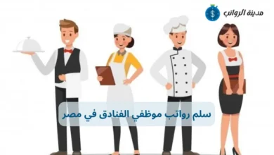 سلم رواتب موظفي الفنادق في مصر وفرص الترقيات
