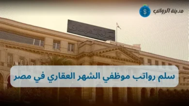سلم رواتب موظفي الشهر العقاري في مصر بين التخصصات القانونية والإدارية