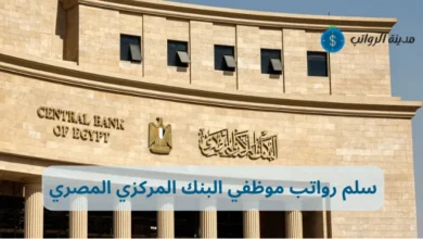 سلم رواتب موظفي البنك المركزي المصري بين التدرج الوظيفي والترقيات